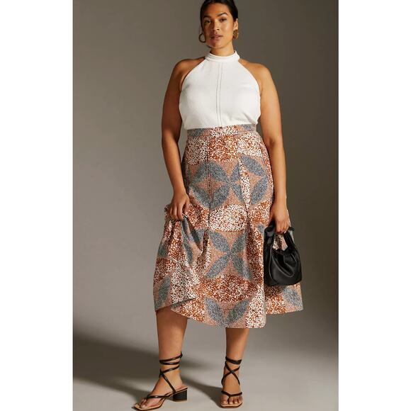 Anthropologie Dresses & Skirts - Anthropologie Sleeveless Mock Neck Twofer Dress - New 1X